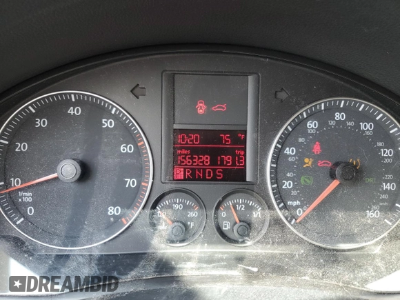 2007 Volkswagen Jetta Wolfsburg Edition с VIN 3VWEF71K17M193633, выставлен на аукционе Copart как лот 55844575 с пробегом 156 328 миль миль и Списание • Salvage title. История ставок и продаж доступна на DreamBid. Изображение 9.
