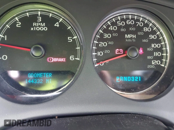 2007 Chevrolet Suburban LT with VIN 3GNFC16057G132960, listed as a IAAI auction lot 42565959 with 144,332 mi miles and . Bid and sale history available at DreamBid. Image 7.