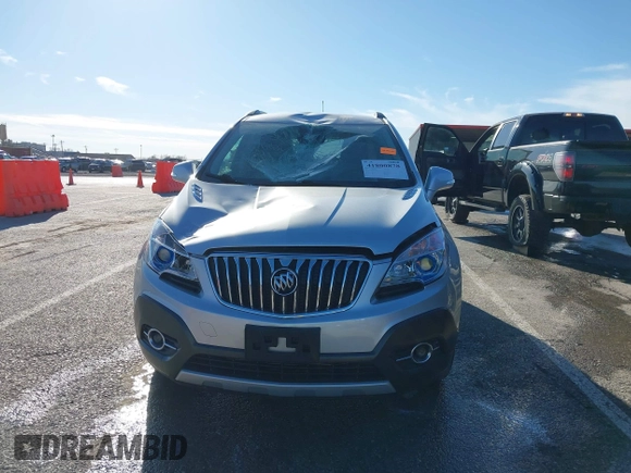 2016 Buick Encore Leather with VIN KL4CJCSB6GB528676, listed as a IAAI auction lot 41800878 with 41,796 mi miles and . Bid and sale history available at DreamBid. Image 12.