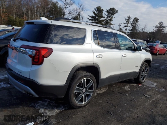 2023 GMC Acadia SLT with VIN 1GKKNULS8PZ226361, listed as a Copart auction lot 42429345 with 22,000 mi miles and Salvage Title. Bid and sale history available at DreamBid. Image 3.