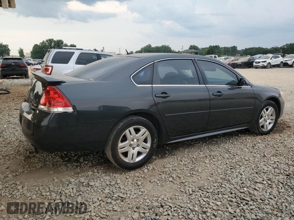 2014 Chevrolet Impala LT с VIN 2G1WB5E32E1101341, выставлен на аукционе Copart как лот 62405485 с пробегом 105 717 миль миль и Списание • Salvage title. История ставок и продаж доступна на DreamBid. Изображение 3.