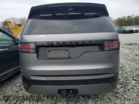 2024 Land Rover Discovery with VIN SALRL4EU3R2493345, listed as a Copart auction lot 46492665 with 9,656 mi miles and Salvage Title. Bid and sale history available at DreamBid. Image 6.