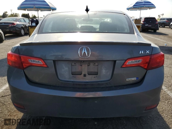 2014 Acura ILX Hybrid Tech Pkg with VIN 19VDE3F71EE300131, listed as a Copart auction lot 52334395 with 85,332 mi miles and Salvage Title. Bid and sale history available at carsss.com. Image 6.
