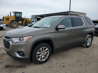 2020 Chevrolet Traverse LT Cloth with VIN 1GNERGKW2LJ132379, listed as a Copart auction lot 59258625 with 108,031 mi miles and Salvage title. Bid and sale history available at DreamBid. Image 1.