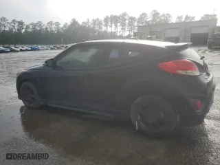 2013 Hyundai Veloster Turbo w/Black Int with VIN KMHTC6AE8DU100228, listed as a Copart auction lot 54196805 with 123,016 mi miles and Clean Title. Bid and sale history available at carsss.com. Image 2.