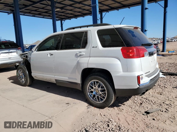 2016 GMC Terrain SLE with VIN 2GKFLNE33G6279158, listed as a Copart auction lot 89407345 with 34,257 mi miles and Salvage Title. Bid and sale history available at carsss.com. Image 2.