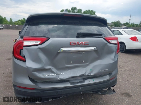2024 GMC Terrain SLE with VIN 3GKALTEGXRL347620, listed as a IAAI auction lot 42772271 with 25,949 mi miles and . Bid and sale history available at DreamBid. Image 6.