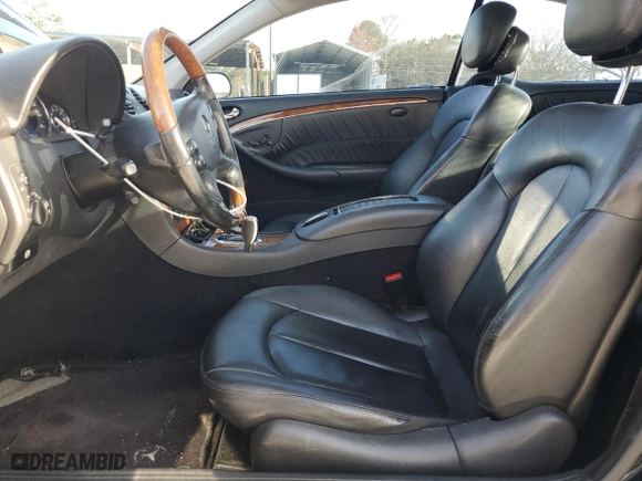 2006 Mercedes-Benz CLK-Class 3.5L with VIN WDBTJ56H26F178744, listed as a Copart auction lot 46032055 with 179,781 mi miles and Salvage Title. Bid and sale history available at carsss.com. Image 7.