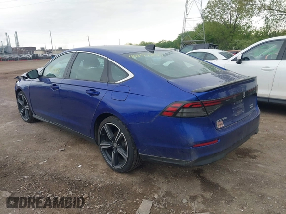 2025 Honda Accord Sport with VIN 1HGCY2F57SA002363, listed as a IAAI auction lot 42157855 with 8,737 mi miles and . Bid and sale history available at DreamBid. Image 3.