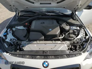 2023 BMW 2 Series 230i xDrive with VIN 3MW33CM01P8D33546, listed as a Copart auction lot 87508845 with 22,704 mi miles and Salvage Title. Bid and sale history available at carsss.com. Image 11.