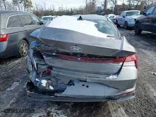 2023 Hyundai Elantra Hybrid Blue with VIN KMHLM4AJ3PU040071, listed as a IAAI auction lot 41363940 with 60,198 mi miles. Bid and sale history available at carsss.com. Image 15.