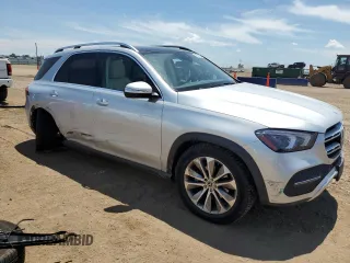 2021 Mercedes-Benz GLE 350 with VIN 4JGFB4KB4MA398254, listed as a Copart auction lot 63298325 with 27,020 mi miles and Salvage title. Bid and sale history available at DreamBid. Image 4.