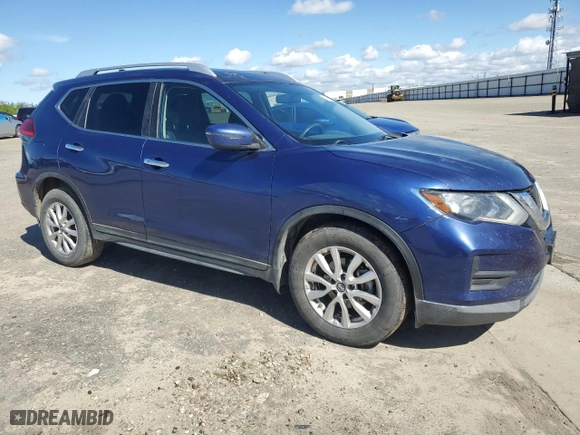 2017 Nissan Rogue SV with VIN KNMAT2MT4HP603189, listed as a Copart auction lot 49702025 with 135,127 mi miles and Salvage Title. Bid and sale history available at carsss.com. Image 4.