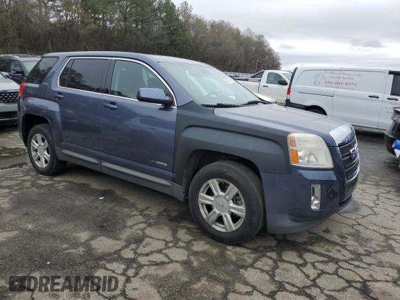 2014 GMC Terrain SLE with VIN 2GKALMEK1E6299062, listed as a Copart auction lot 50077685 with 232,216 mi miles and Non Repairable. Bid and sale history available at carsss.com. Image 4.