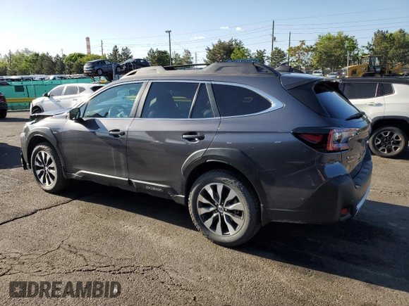 2024 Subaru Outback Limited with VIN 4S4BTANC8R3186208, listed as a Copart auction lot 57349205 with 52,750 mi miles and Salvage title. Bid and sale history available at DreamBid. Image 2.