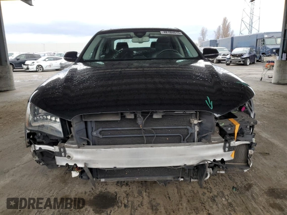 2013 Audi A8 L 3.0L with VIN WAURGAFD7DN004393, listed as a Copart auction lot 48186015 with 98,174 mi miles and Salvage Title. Bid and sale history available at carsss.com. Image 5.