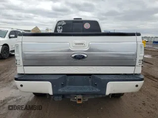 2016 Ford F-350 Platinum with VIN 1FT8W3BT4GEA03927, listed as a Copart auction lot 59504725 with Not provided miles and Salvage title. Bid and sale history available at DreamBid. Image 6.