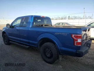 2018 Ford F-150 XL with VIN 1FTEX1EP6JKE53624, listed as a Copart auction lot 55498145 with 92,438 mi miles and Salvage Title. Bid and sale history available at DreamBid. Image 2.