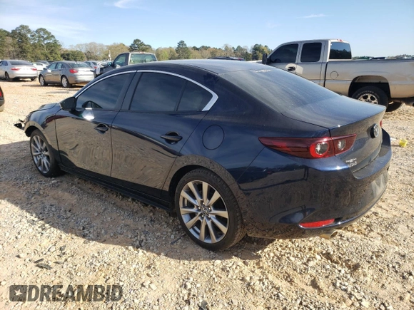 2023 Mazda 3 S Select with VIN 3MZBPABM3PM354240, listed as a Copart auction lot 49099215 with 37,930 mi miles and Salvage Title. Bid and sale history available at DreamBid. Image 2.