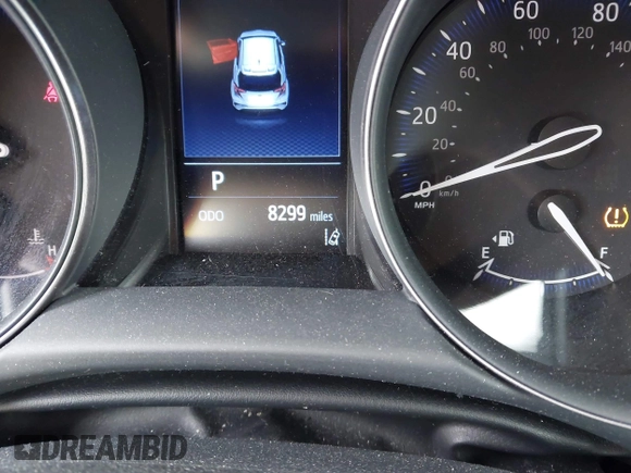 2019 Toyota C-HR XLE with VIN JTNKHMBX6K1055144, listed as a IAAI auction lot 41937836 with 8,299 mi miles. Bid and sale history available at carsss.com. Image 15.