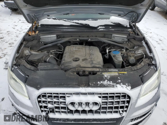 2017 Audi Q5 Premium Plus with VIN WA1M2AFP8HA083375, listed as a Copart auction lot 42129855 with 125,060 mi miles and Non Repairable. Bid and sale history available at carsss.com. Image 11.