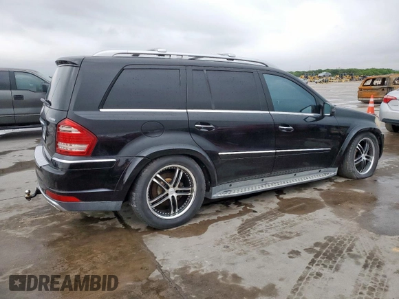 2011 Mercedes-Benz GL-Class GL 550 with VIN 4JGBF8GE8BA657502, listed as a Copart auction lot 51802615 with 180,808 mi miles and Clean Title. Bid and sale history available at carsss.com. Image 3.