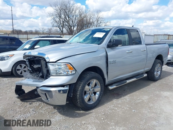 2018 Ram 1500 Big Horn z VIN 1C6RR7GG6JS231331, wystawiony jako IAAI lot #41858511 z przebiegiem 64 514 mil mil oraz . Historia ofert i sprzedaży dostępna na DreamBid. Obrazek 2.