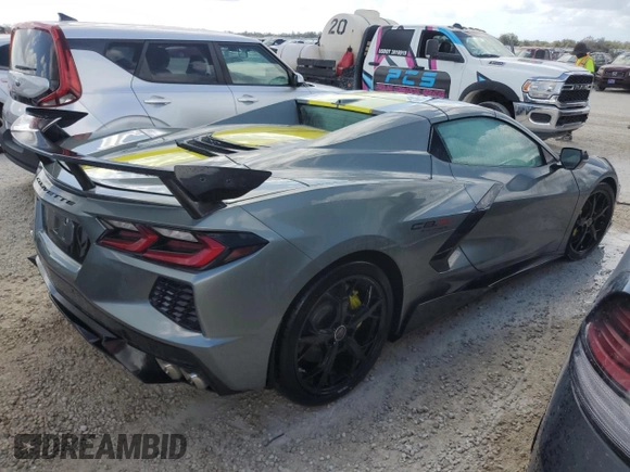 2022 Chevrolet Corvette 3LT with VIN 1G1YC3D49N5106278, listed as a Copart auction lot 75053144 with 0 mi miles and Salvage Title. Bid and sale history available at carsss.com. Image 3.