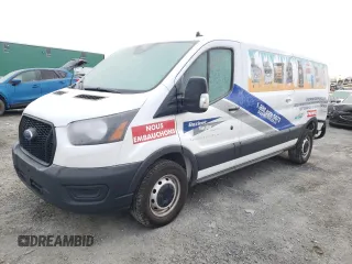 2022 Ford Transit Cargo with VIN 1FTYE1Y82NKA32948, listed as a Copart auction lot 77565844 with 133,959 mi miles and Salvage title. Bid and sale history available at DreamBid. Image 1.