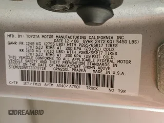 2007 Toyota Tacoma с VIN 5TEMU52N57Z373718, выставлен на аукционе Copart как лот 49724435 с пробегом 175 534 миль миль и Списание • Salvage title. История ставок и продаж доступна на DreamBid. Изображение 14.