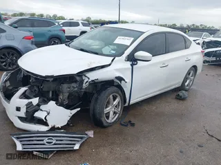 2014 Nissan Sentra SR with VIN 3N1AB7AP6EL609786, listed as a IAAI auction lot 41905765 with 1 mi miles. Bid and sale history available at carsss.com. Image 2.