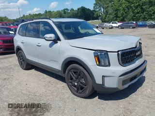 2023 Kia Telluride EX X-Line with VIN 5XYP3DGC6PG397070, listed as a IAAI auction lot 42605088 with 32,458 mi miles and . Bid and sale history available at DreamBid. Image 1.