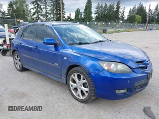 2007 Mazda 3 S Touring z VIN JM1BK344171655452, wystawiony jako IAAI lot #42208268 z przebiegiem 155 805 mil mil oraz . Historia ofert i sprzedaży dostępna na DreamBid. Obrazek 1.