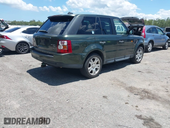 2006 Land Rover Range Rover Sport HSE with VIN SALSF25456A936061, listed as a IAAI auction lot 42275209 with 293,702 mi miles and . Bid and sale history available at DreamBid. Image 4.