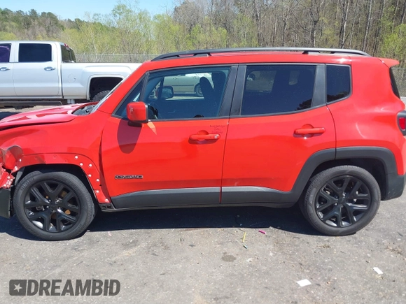 2018 Jeep Renegade Latitude with VIN ZACCJABB3JPJ43290, listed as a IAAI auction lot 41844647 with 238,581 mi miles and . Bid and sale history available at DreamBid. Image 14.