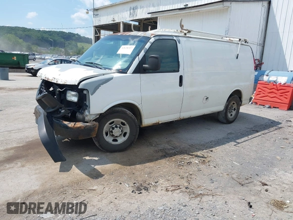 2007 Chevrolet Express Cargo with VIN 1GCGG25V371218321, listed as a IAAI auction lot 42638327 with Not provided miles and . Bid and sale history available at DreamBid. Image 2.