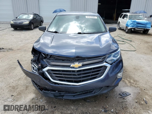 2018 Chevrolet Equinox LS with VIN 3GNAXHEVXJL103683, listed as a Copart auction lot 51414335 with 98,528 mi miles and Salvage Title. Bid and sale history available at DreamBid. Image 5.