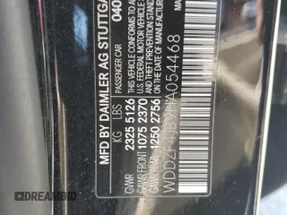 2017 Mercedes-Benz E 300 Luxury with VIN WDDZF4JB9HA054468, listed as a Copart auction lot 55633075 with 90,861 mi miles and Salvage Title. Bid and sale history available at DreamBid. Image 13.