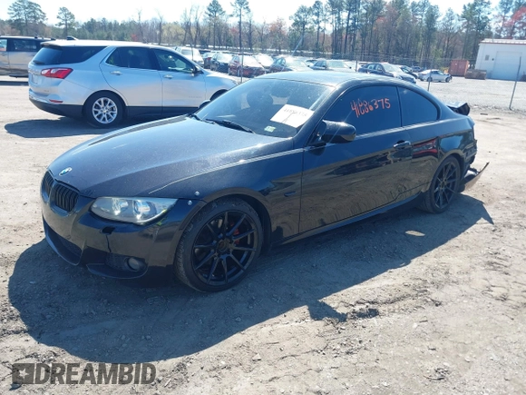 2011 BMW 3 Series 328i with VIN WBAKE3C5XBE441608, listed as a IAAI auction lot 41886375 with 191,364 mi miles and . Bid and sale history available at carsss.com. Image 2.