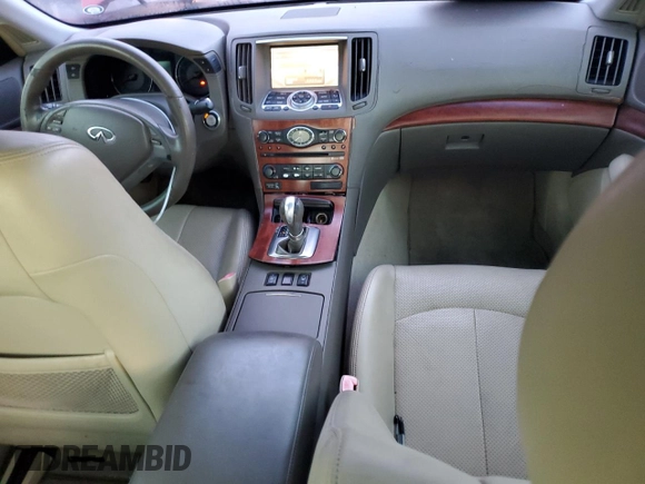 2007 Infiniti G35 Journey with VIN JNKBV61E57M724646, listed as a Copart auction lot 73768754 with Not Provided miles and Non Repairable. Bid and sale history available at DreamBid. Image 8.
