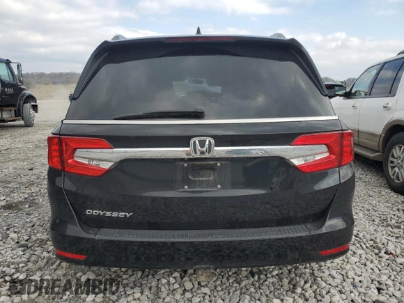 2019 Honda Odyssey EX-L with VIN 5FNRL6H70KB132716, listed as a Copart auction lot 52770195 with Not Provided miles and Salvage Title. Bid and sale history available at DreamBid. Image 6.