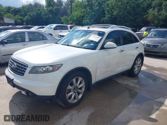 2008 Infiniti FX with VIN JNRAS08U98X104799, listed as a IAAI auction lot 42239487 with 159,439 mi miles and . Bid and sale history available at DreamBid. Image 2.
