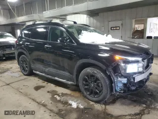 2023 Hyundai Santa Fe XRT with VIN 5NMS6DAJ4PH614405, listed as a Copart auction lot 45400385 with 42,805 mi miles and Salvage Title. Bid and sale history available at carsss.com. Image 4.