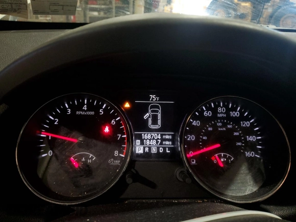2012 Nissan Rogue S with VIN JN8AS5MV9CW401263, listed as a Copart auction lot 52670305 with 168,704 mi miles and Salvage Title. Bid and sale history available at DreamBid. Image 9.