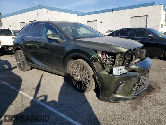 2023 Lexus RX with VIN JTJCHMAA0P2001696, listed as a Copart auction lot 85546714 with 10,798 mi miles and Salvage Title. Bid and sale history available at carsss.com. Image 4.