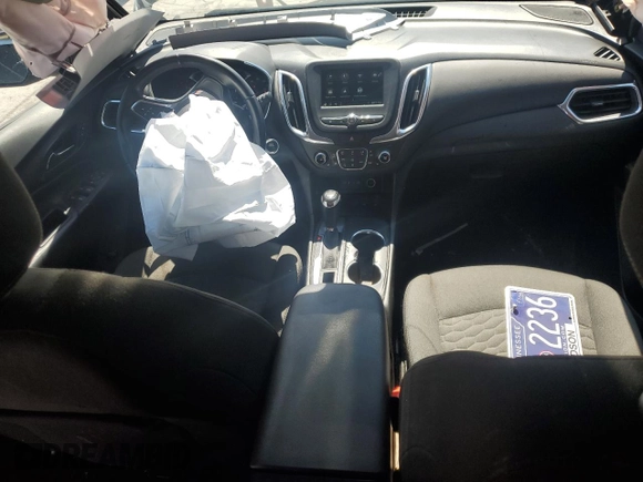 2019 Chevrolet Equinox LT with VIN 2GNAXKEV0K6151535, listed as a Copart auction lot 50631835 with 93,937 mi miles and Salvage Title. Bid and sale history available at DreamBid. Image 8.