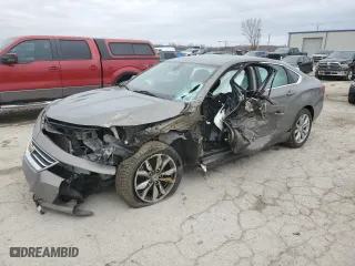 2019 Chevrolet Impala LT with VIN 2G11Z5S39K9112408, listed as a Copart auction lot 44014615 with 106,966 mi miles and Salvage Title. Bid and sale history available at carsss.com. Image 1.