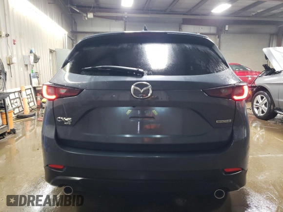2024 Mazda CX-5 2.5 S Preferred Package with VIN JM3KFBCM9R0372216, listed as a Copart auction lot 47626475 with 17,474 mi miles and Salvage Title. Bid and sale history available at carsss.com. Image 6.
