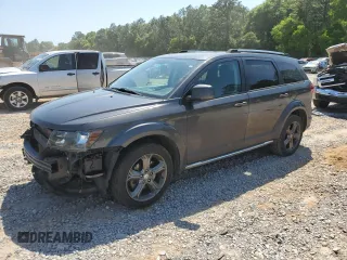 2016 Dodge Journey Crossroad with VIN 3C4PDCGG0GT123575, listed as a Copart auction lot 53403745 with 96,801 mi miles and Salvage title. Bid and sale history available at DreamBid. Image 1.
