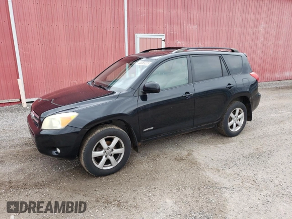 2008 Toyota RAV4 Ltd with VIN JTMBD31V186056823, listed as a Copart auction lot 53069225 with 209,748 mi miles and Clean Title. Bid and sale history available at carsss.com. Image 1.